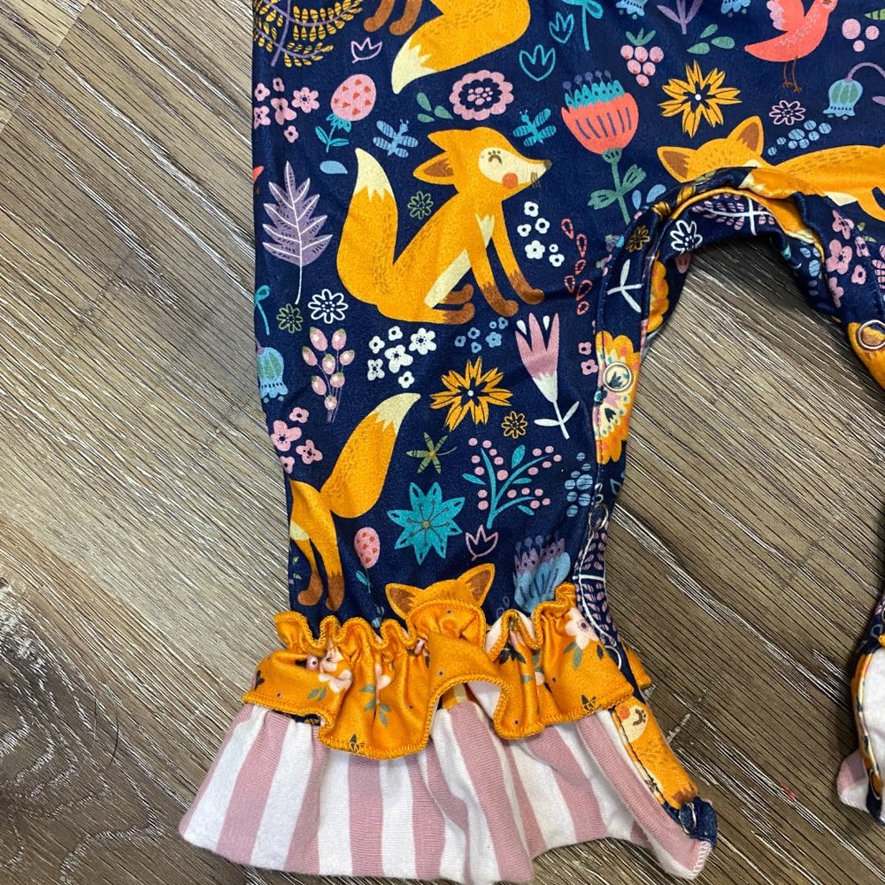 Fox Ruffle Romper - Picture 3 of 4